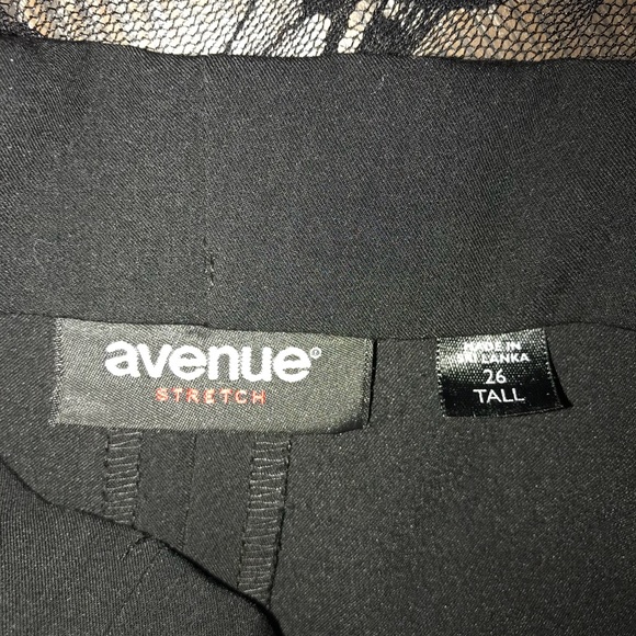 SOLD 26w Tall Black Slacks - Picture 3 of 6